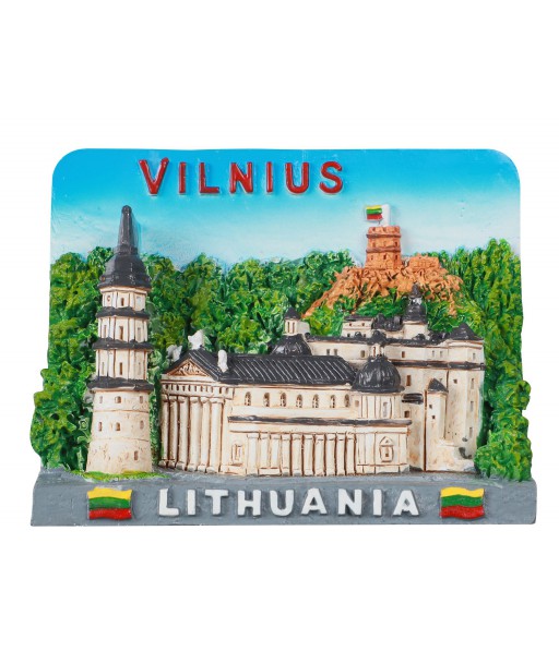 Magnetas Vilnius Katedra ir Gedimino pilies bokštas
